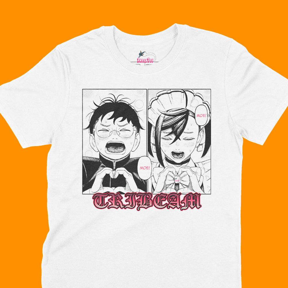 Playera IndexTsu Kuro Dandadan Moe Moe Tribeam