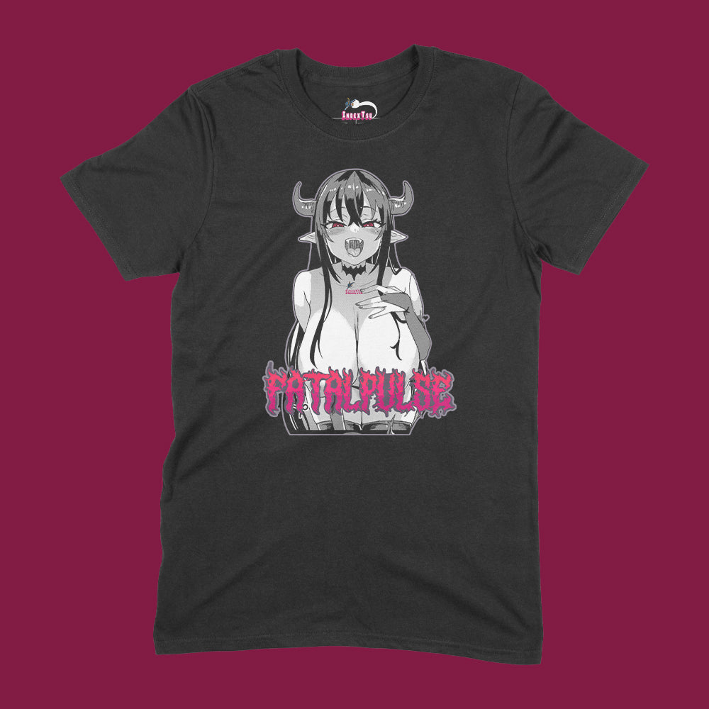 Playera IndexTsu Kuro FatalPulse Asanagi Demonio