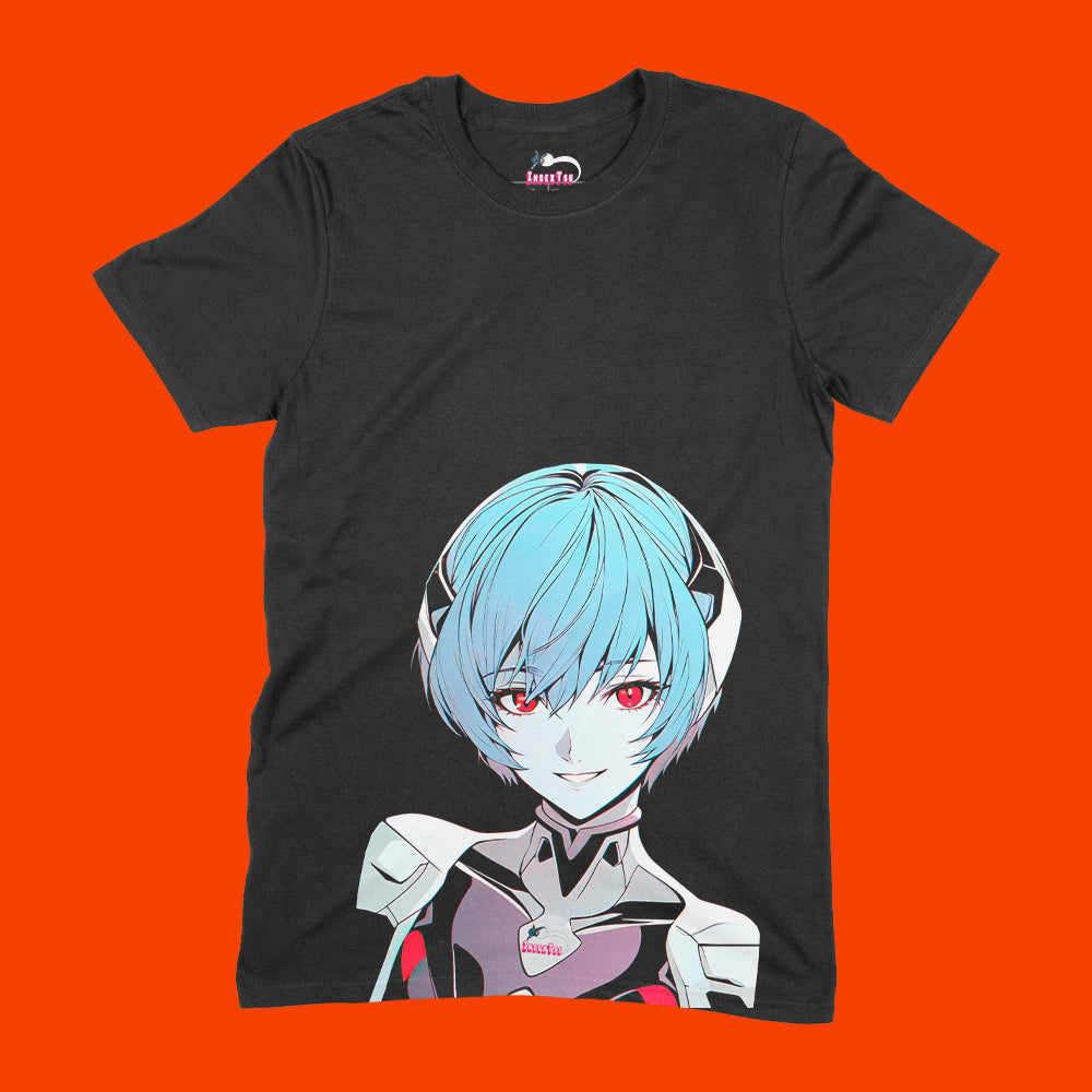 Playera IndexTsu Kuro Evangelion Rei Ayanami IDX