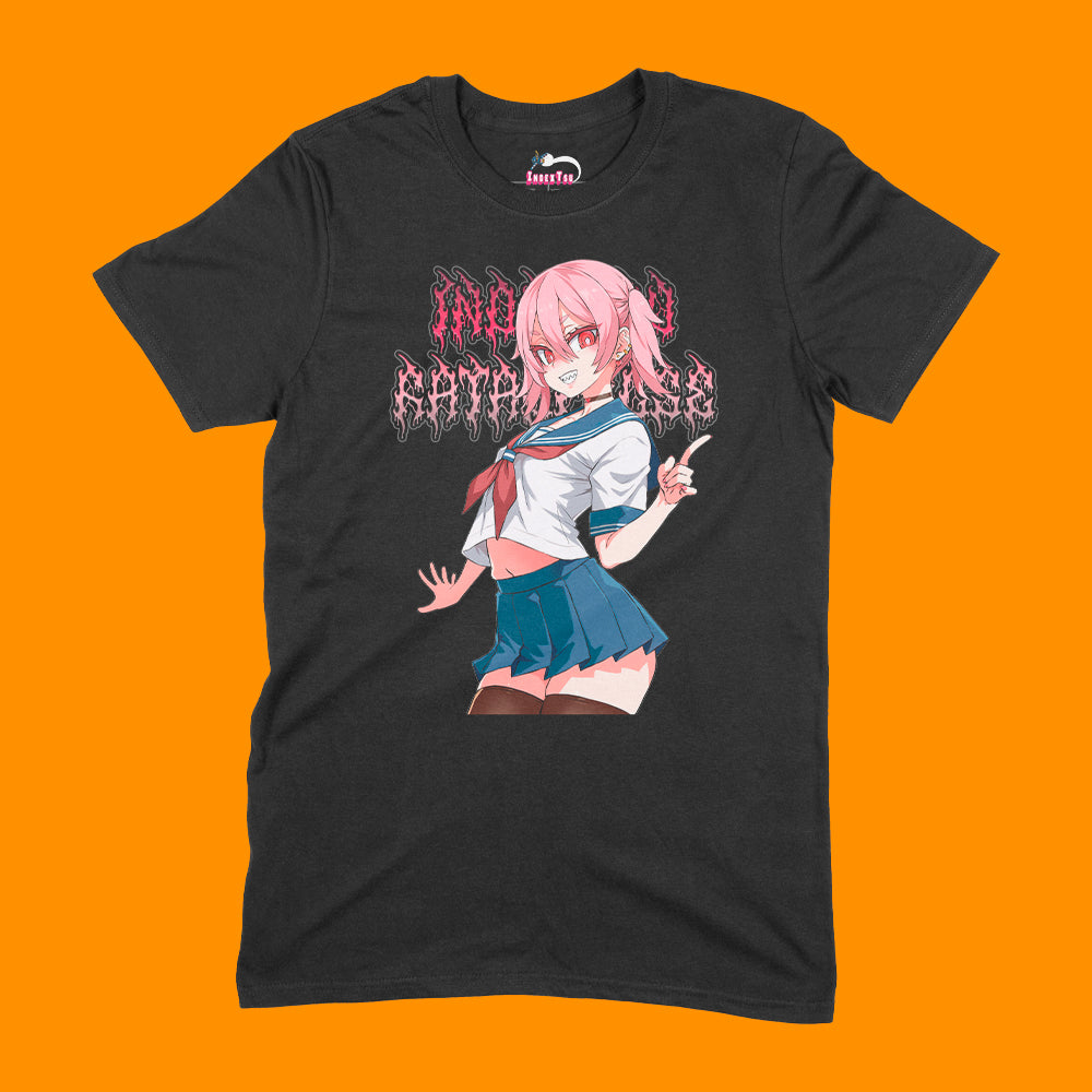 Playera IndexTsu Kuro Fatalpulse Asanagi Pink Demon