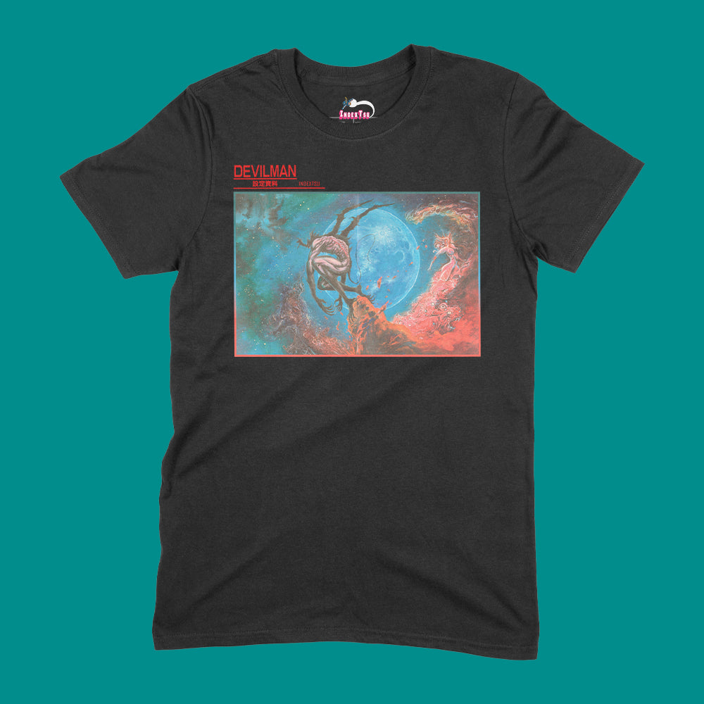 Playera IndexTsu Kuro Devilman Arte 1990 IDXTSU