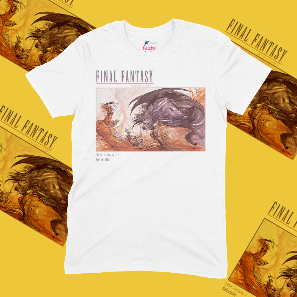 Playera IndexTsu Kuro Final Fantasy 1 Behemoth