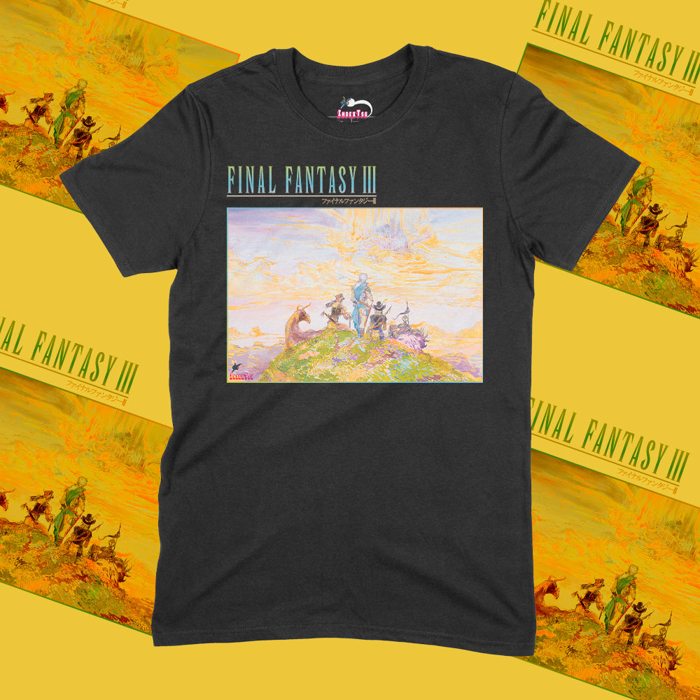 Playera IndexTsu Kuro Final Fantasy 3 World