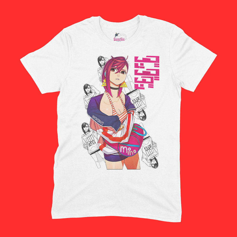 Playera IndexTsu Kuro Dandadan Momo Ayase.