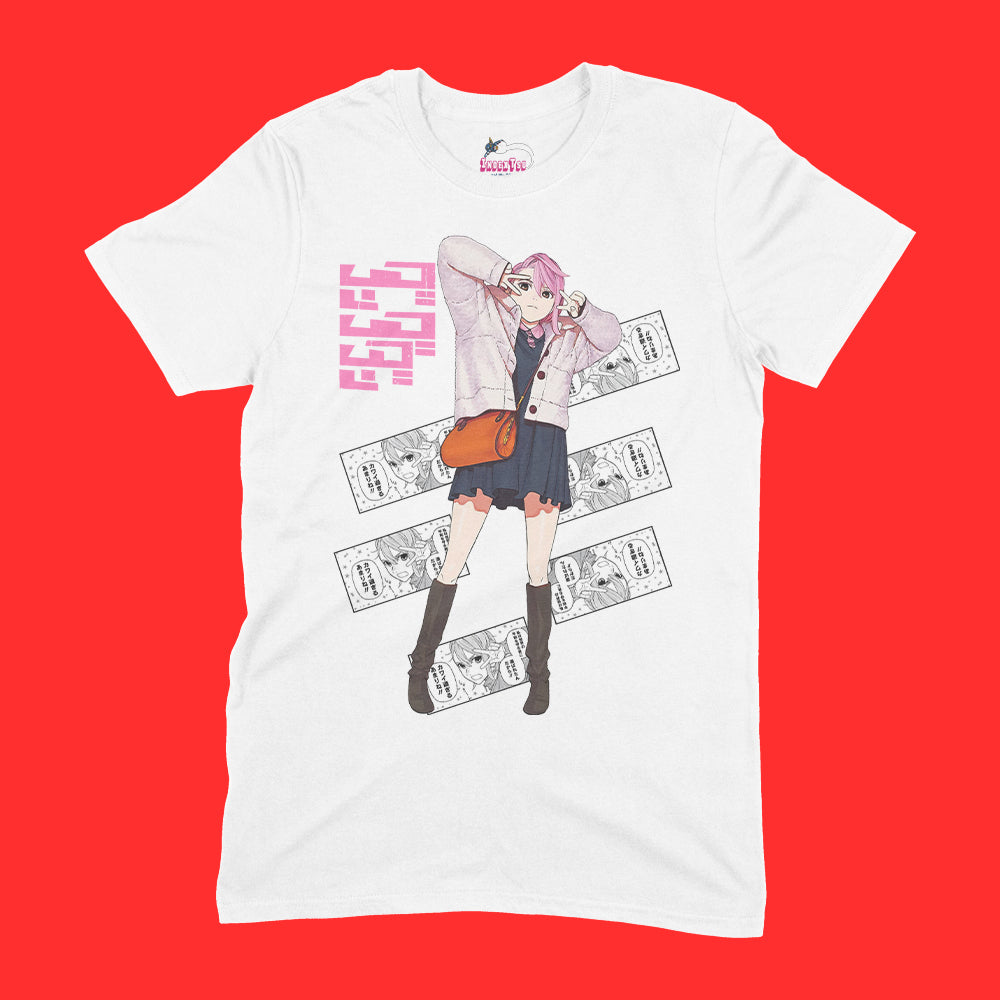 Playera IndexTsu Kuro Dandadan Aira Shiratori.