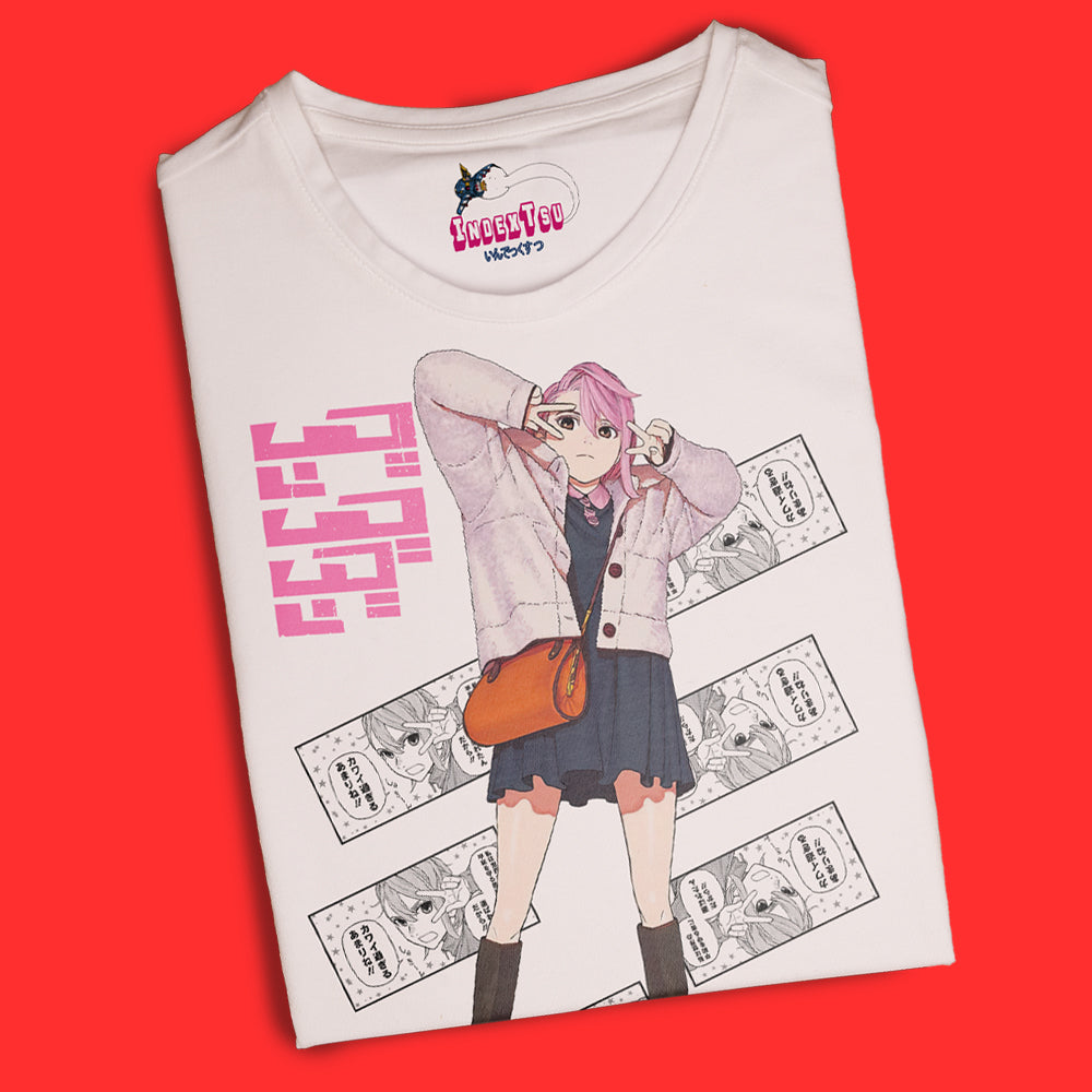 Playera IndexTsu Kuro Dandadan Aira Shiratori.
