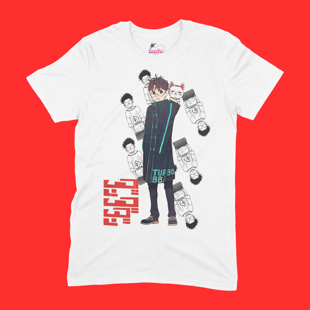 Playera IndexTsu Kuro Dandadan Ken Takakura.