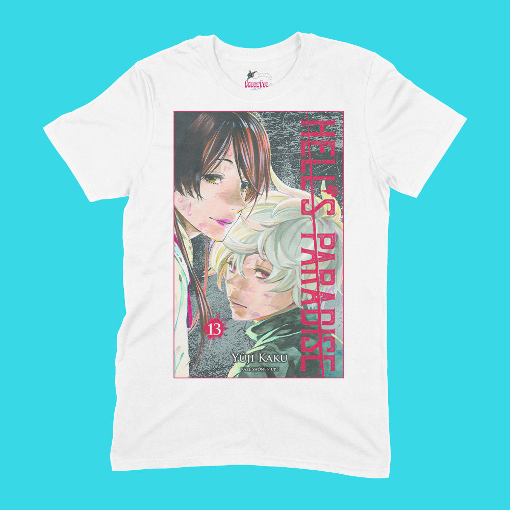 Playera Hell´s Paradise Tomo 13.