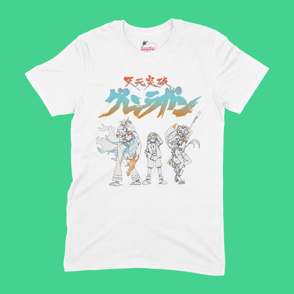 Playera IndexTsu Kuro Tengen Toppa Gurren Laggan.