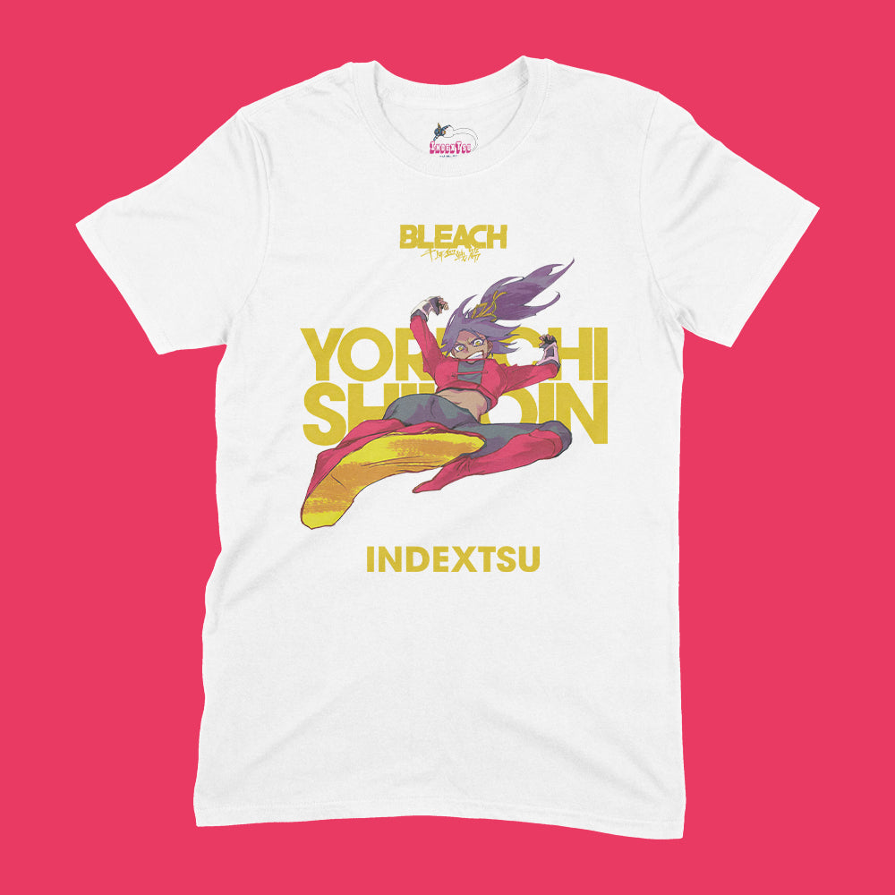 Playera IndexTsu Kuro Bleach Yoruichi Shihouin.