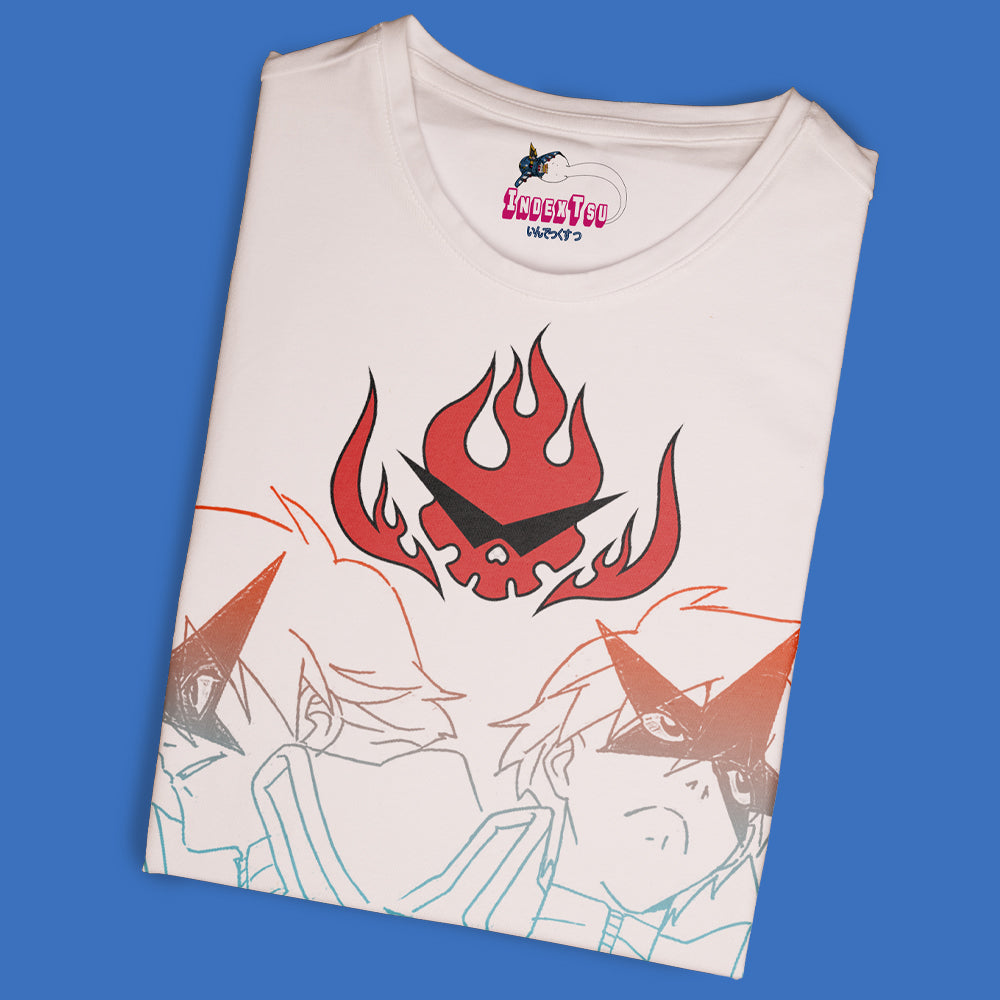 Playera IndexTsu Kuro Tengen Toppa Gurren Laggan Simón Art