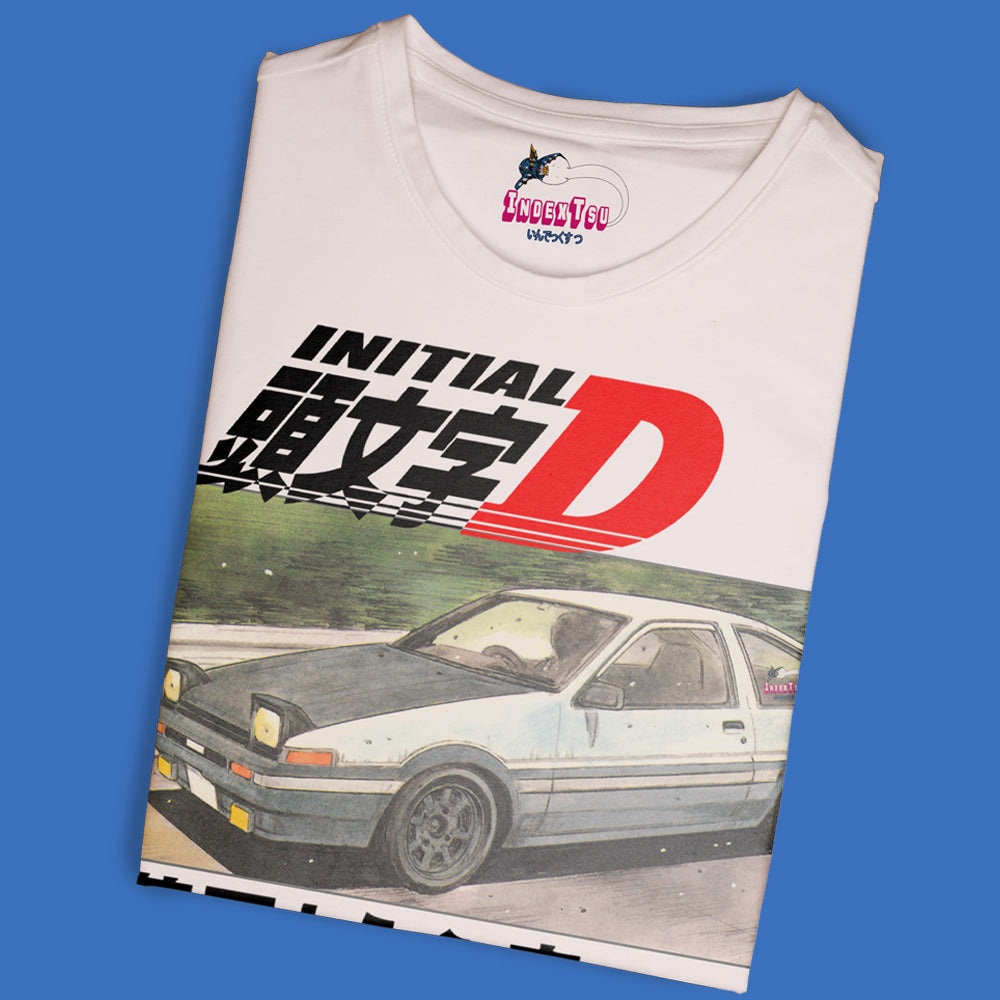 Playera IndexTsu Kuro Initial D X IDXTSU.