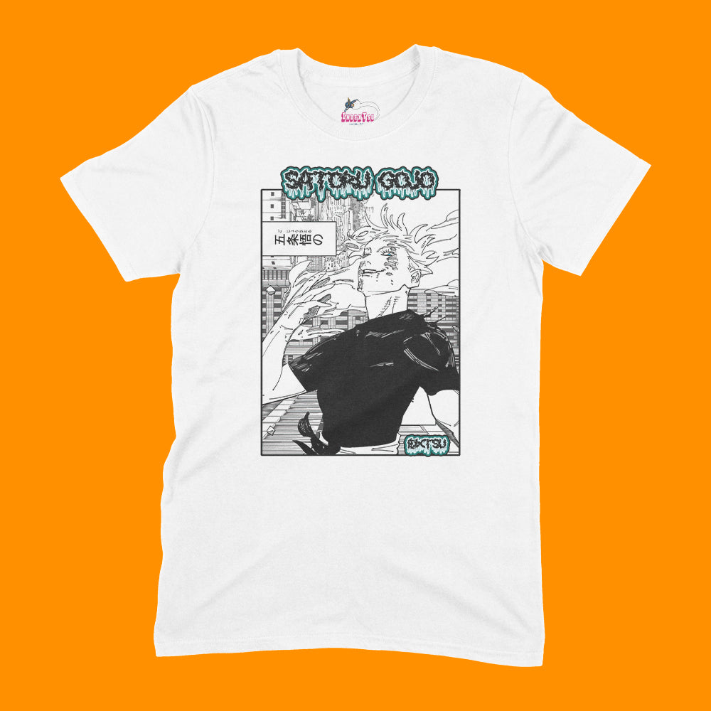 Playera IndexTsu Kuro Jujutsu Kaisen Satoru Gojo IDXTSU.