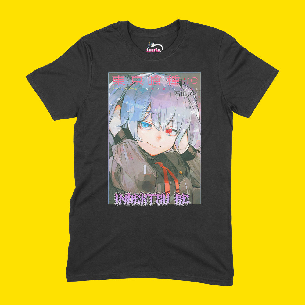 Playera IndexTsu Kuro Tokyo Ghoul: RE Saiko IDXTSU