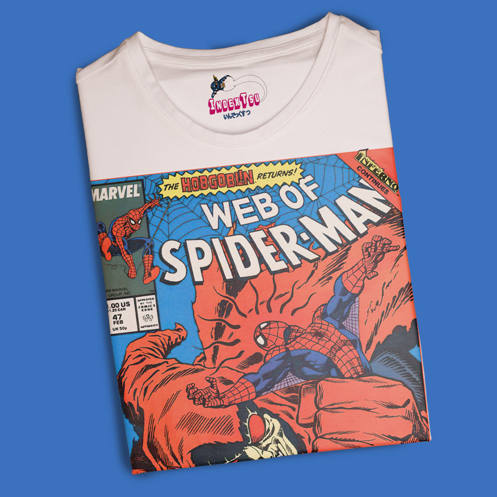 Playera IndexTsu Kuro Web of Spider-Man #47