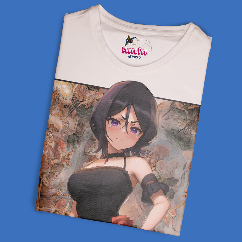 Playera IndexTsu Kuro Bleach Rukia Kuchiki IDXTSU