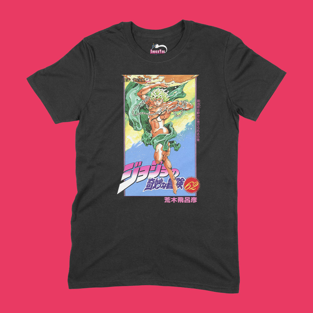 Playera IndexTsu Kuro Jojo's Bizarre Adventure Vento Aureo #62