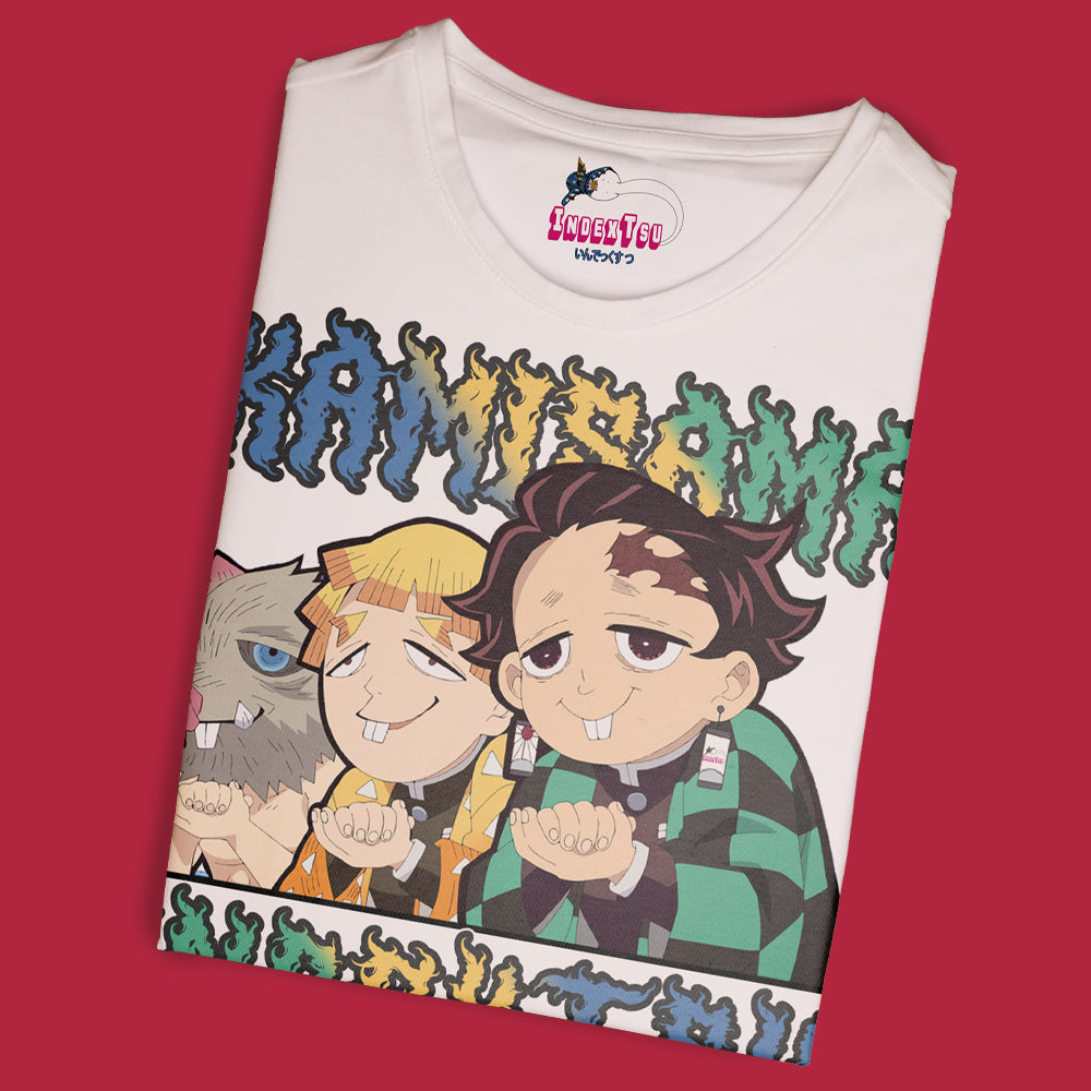 Playera IndexTsu Kuro Demon Slayer Kamisama!
