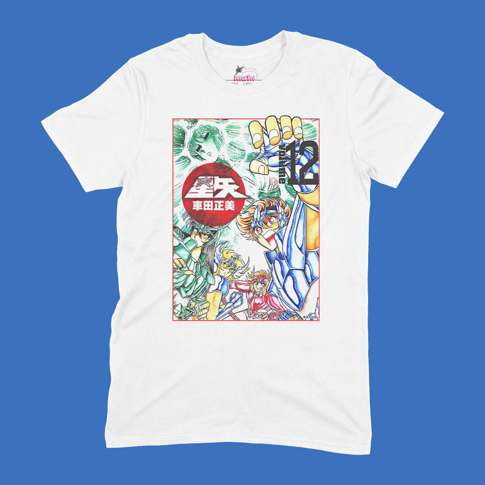 Playera IndexTsu Kuro Los Caballeros del Zodiaco Saint Seiya Volumen 12