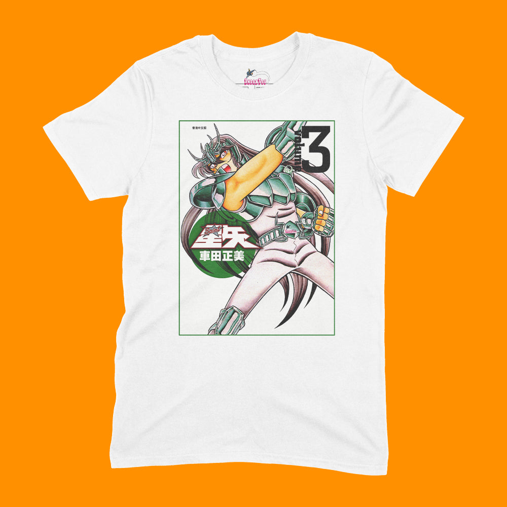 Playera IndexTsu Kuro Los Caballeros del Zodiaco Saint Seiya Volumen 3