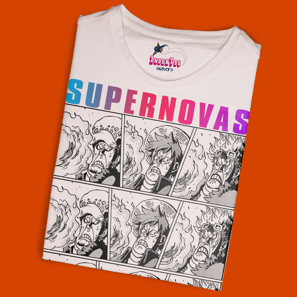 Playera IndexTsu Kuro One Piece SUPERNOVAS