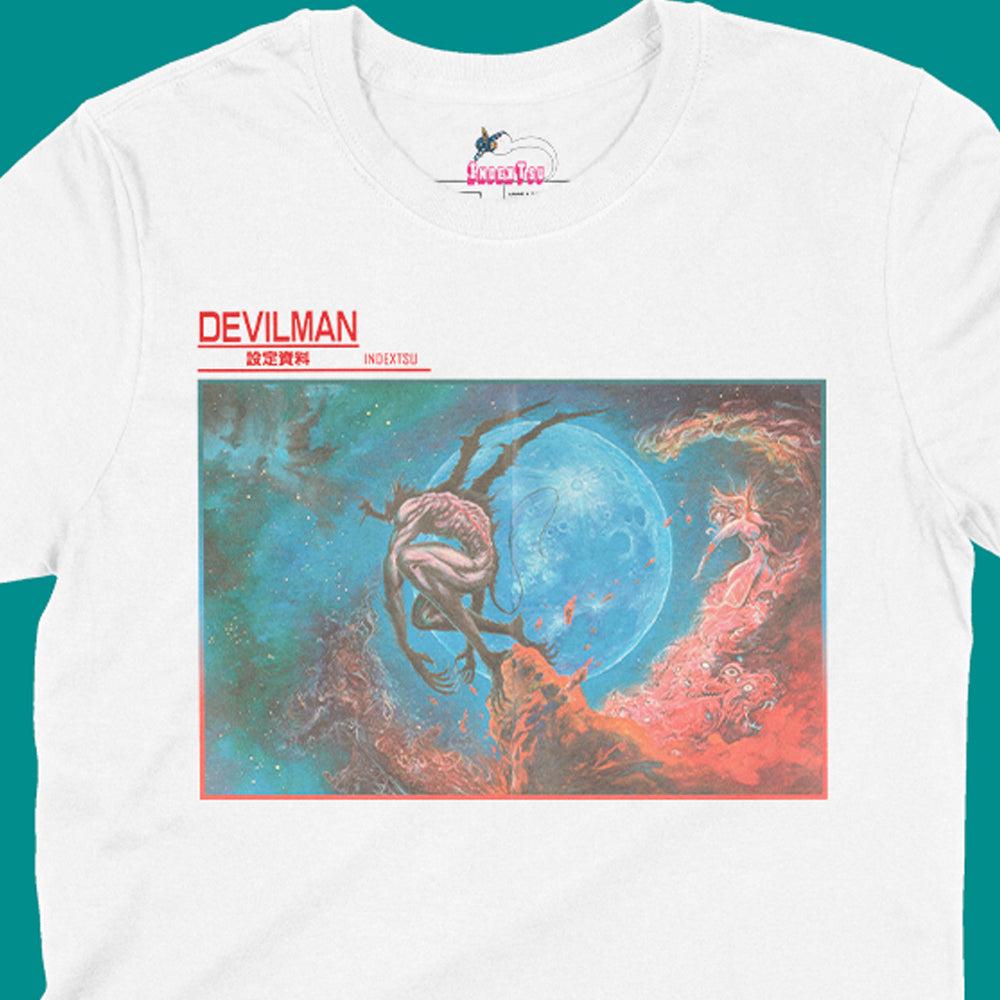 Playera IndexTsu Kuro Devilman Arte 1990 IDXTSU