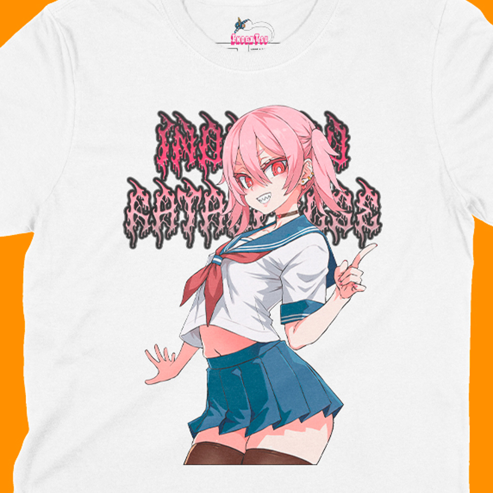 Playera IndexTsu Kuro Fatalpulse Asanagi Pink Demon