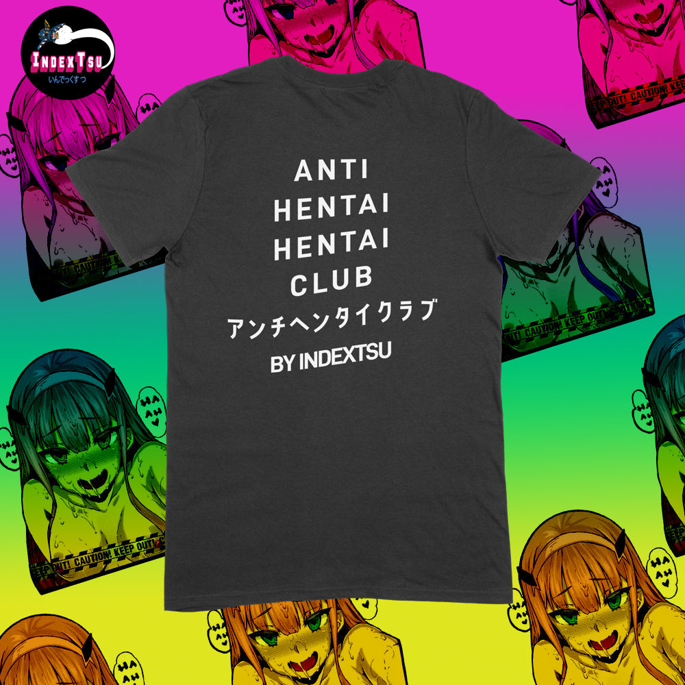 Playera IndexTsu L/E ANTI HENTAI CLUB ZERO TWO.