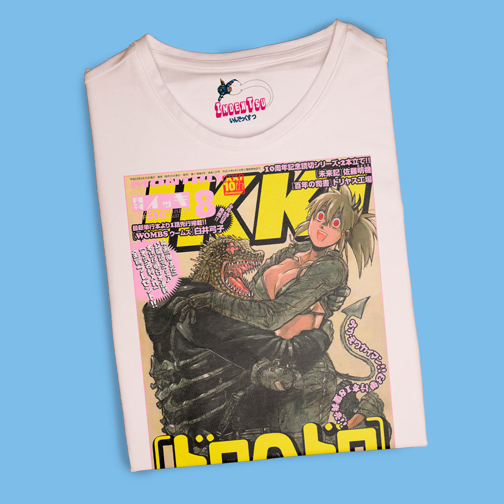 Playera IndexTsu Kuro Dorohedoro Portada