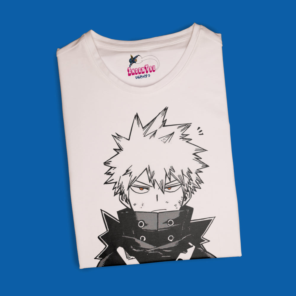 Playera IndexTsu Kuro MY HERO ACADEMIA BAKUGOU KATSUKI
