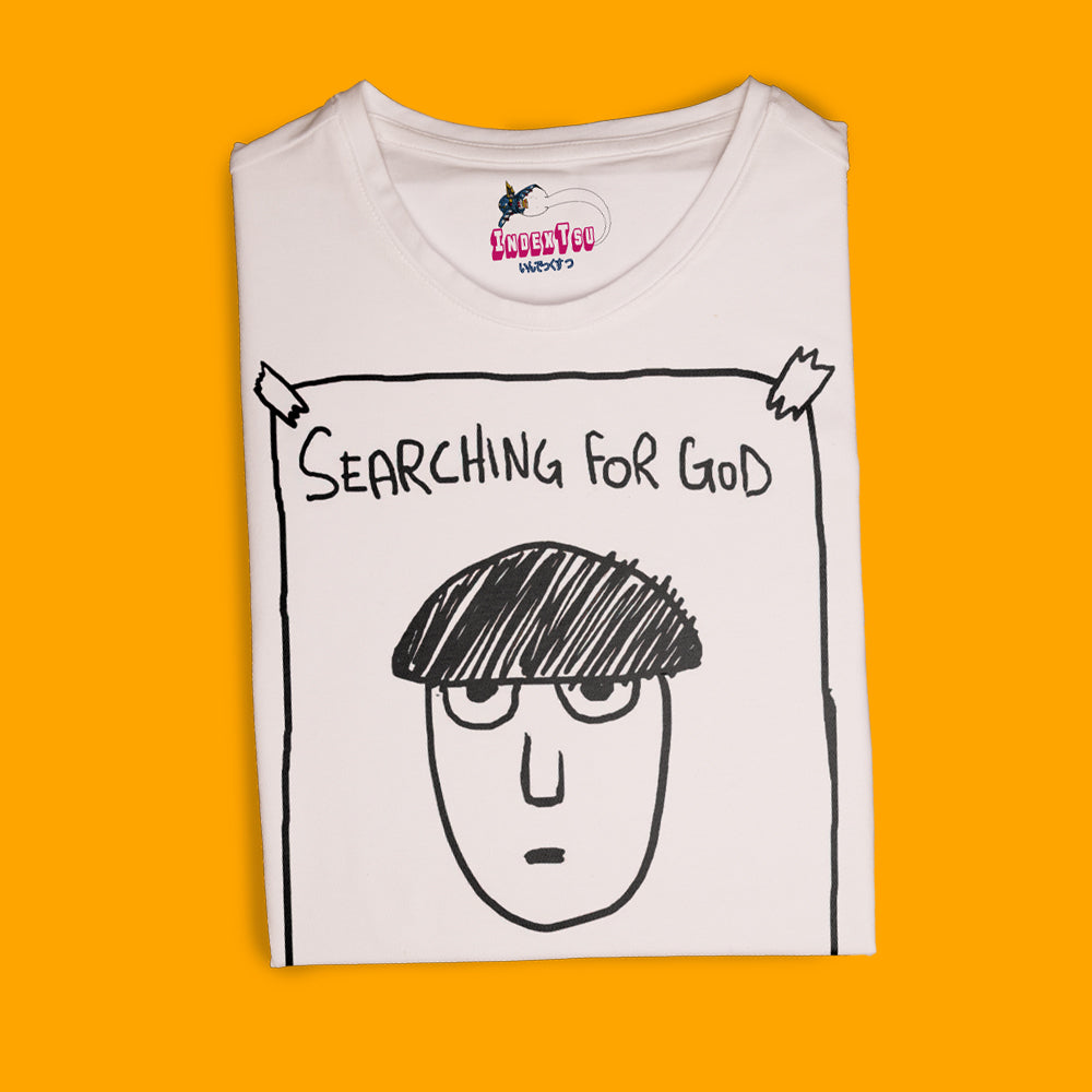 Playera IndexTsu Kuro Mob Psycho 100 "Buscando a Dios"