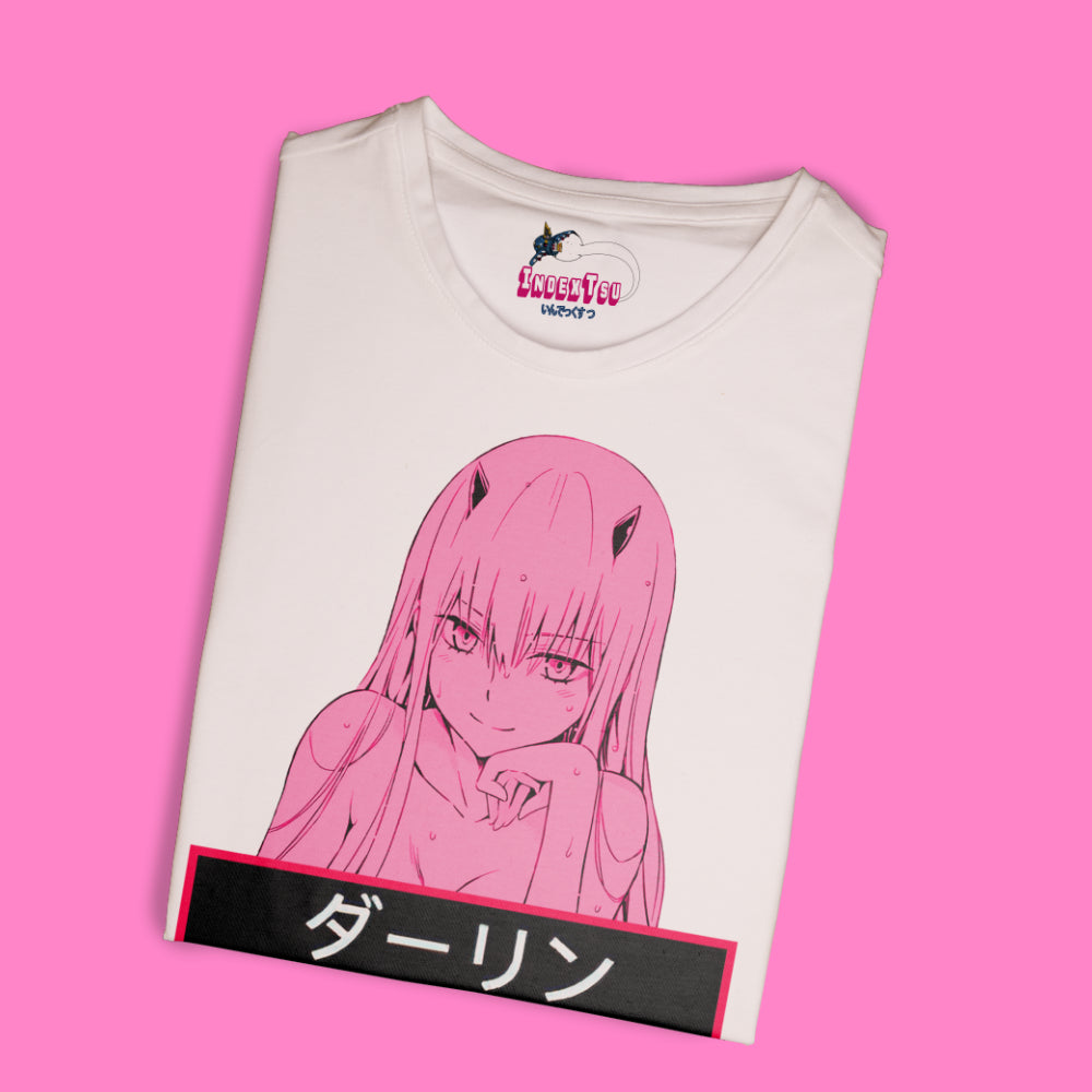 Playera IndexTsu Kuro DARLING IN THE FRANXX ZERO TWO DARLING