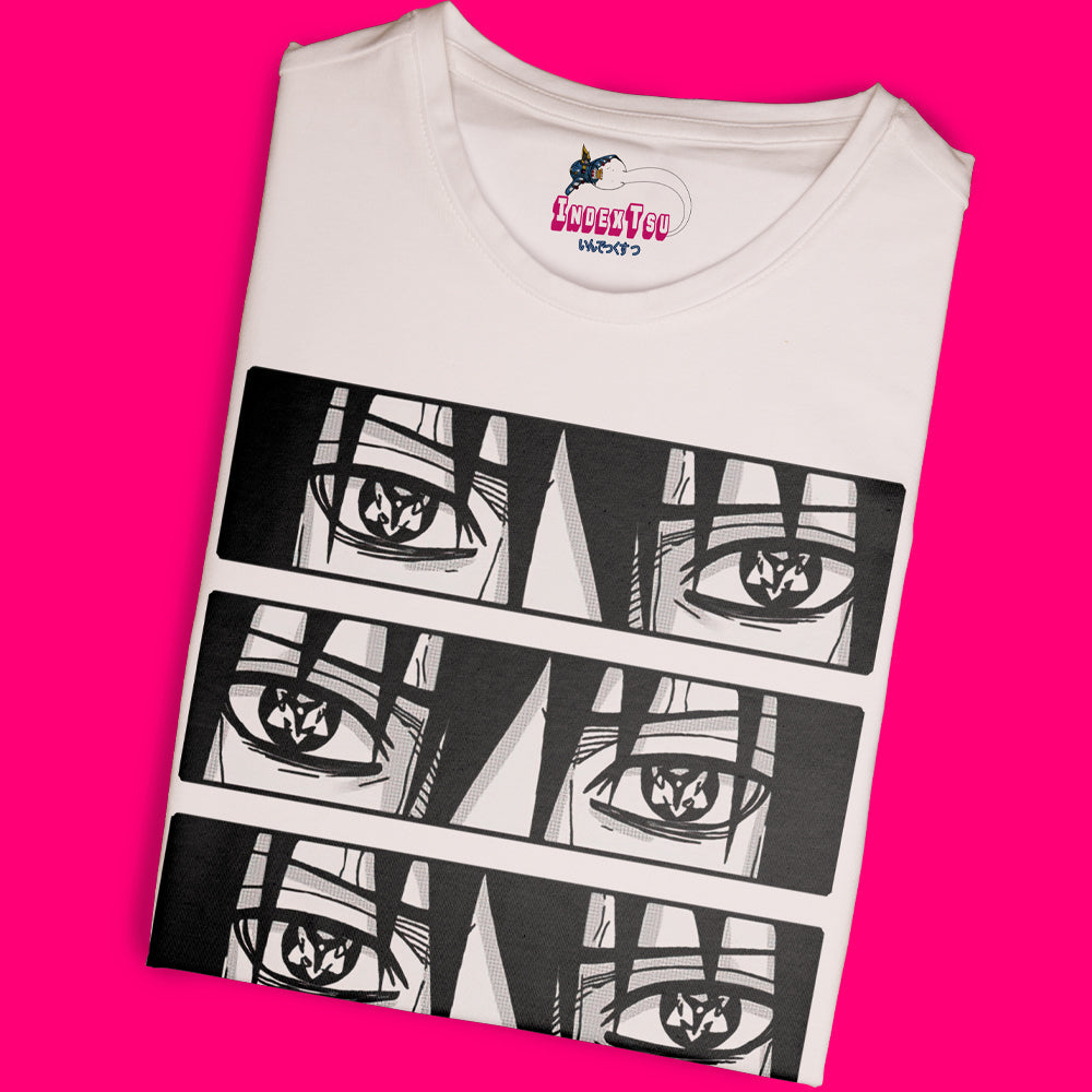 Playera IndexTsu Kuro Naruto Shippuden Sasuke Uchiha REVENGE.