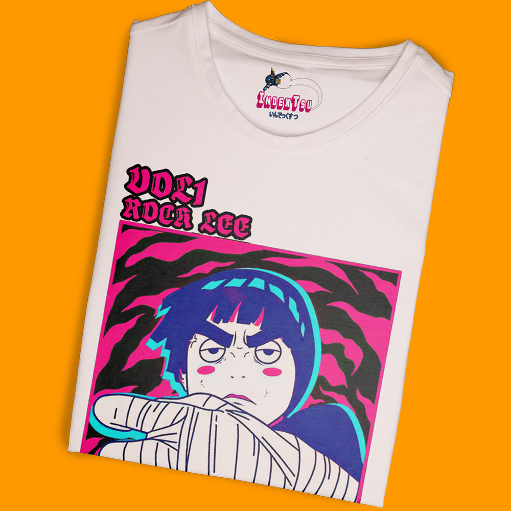 Playera IndexTsu Kuro Naruto Shippuden Rock Lee.