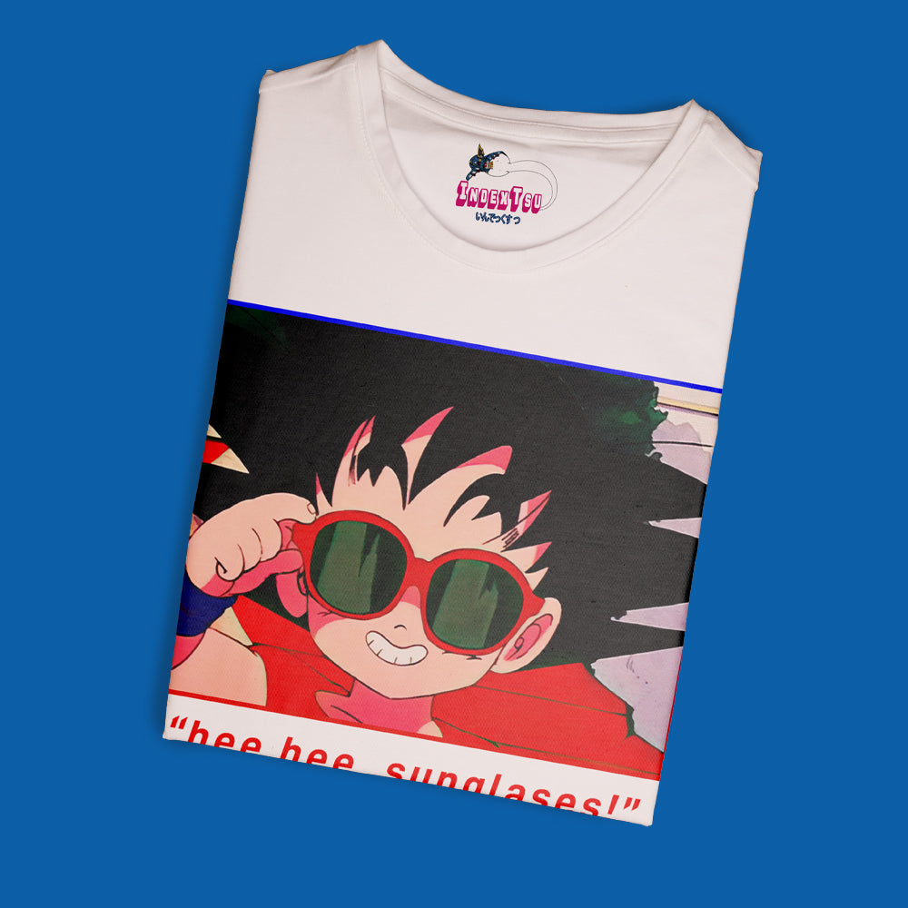 Playera IndexTsu Kuro Dragon Ball Z GOKU SUNGLASSES.