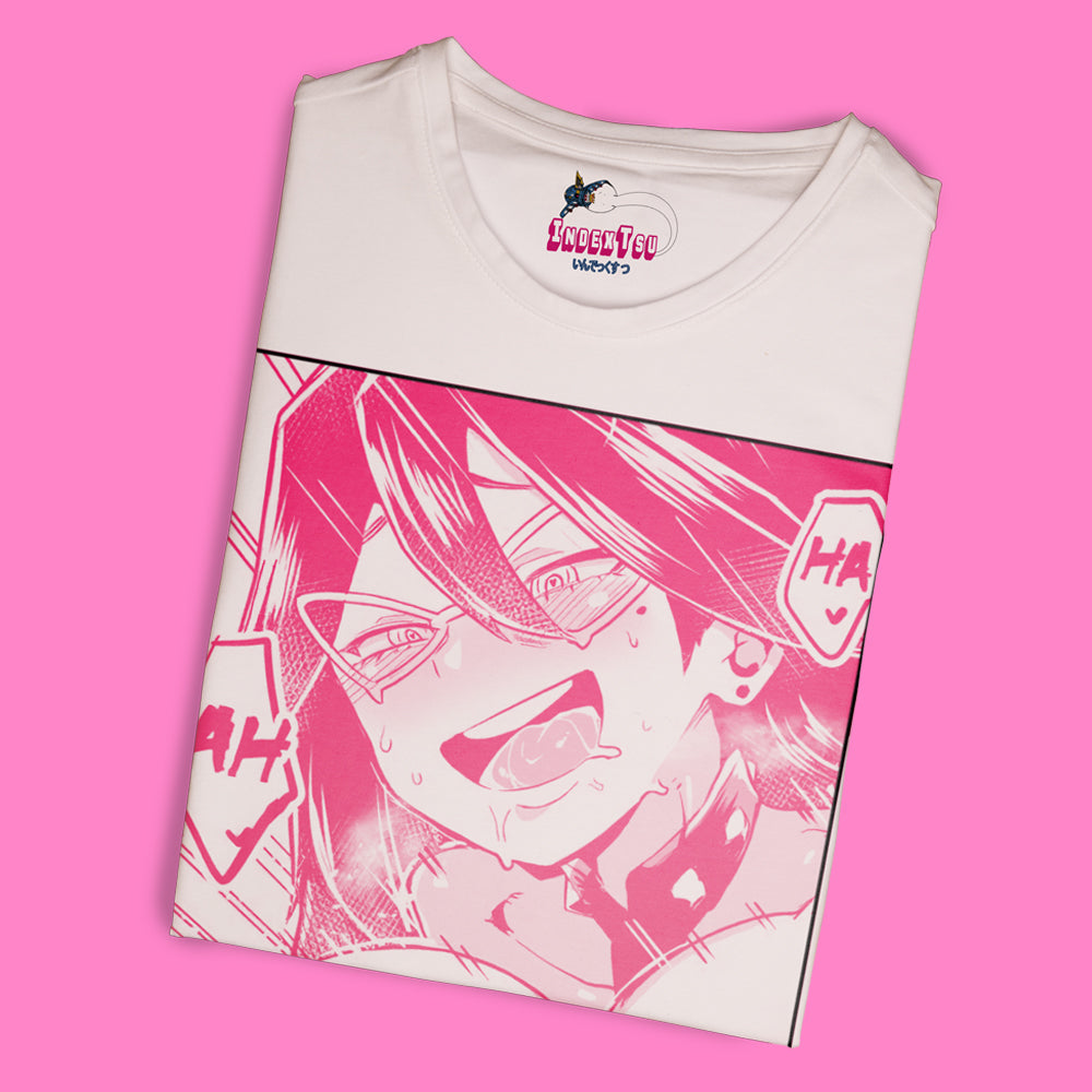Playera IndexTsu Kuro MY HERO ACADEMIA MIDNIGHT AHEGAO 18禁ヒ.