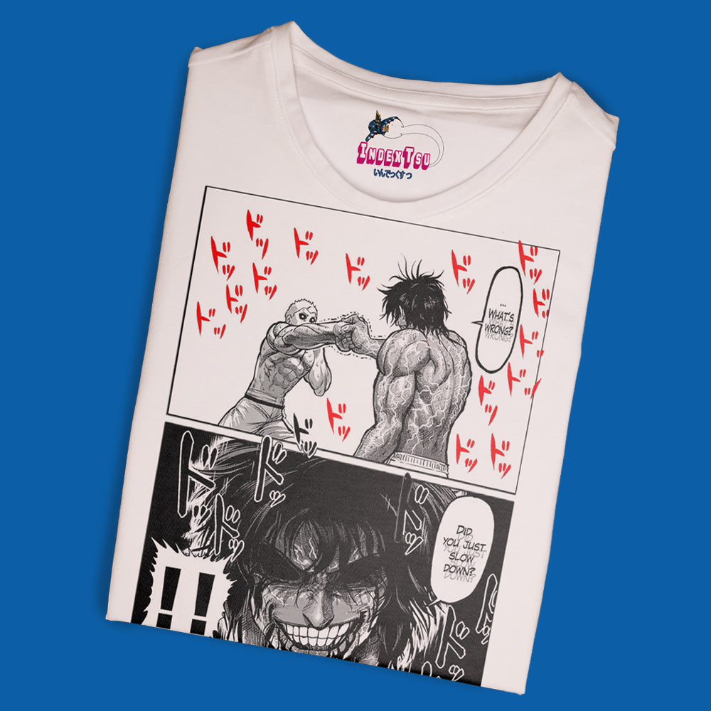 Playera IndexTsu Kuro Kengan Ashura "DID YOU JUST SLOW DOWN?"