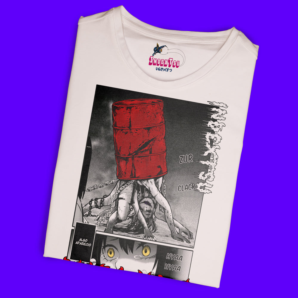 Playera IndexTsu Kuro Mieruko-chan Fantasma Túnel.