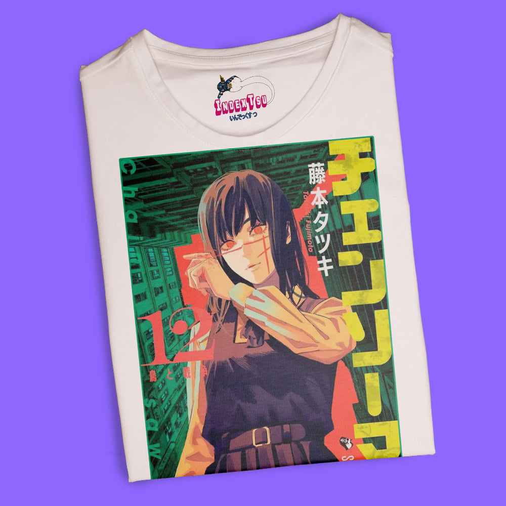 Playera IndexTsu Kuro Chainsaw Man 12.