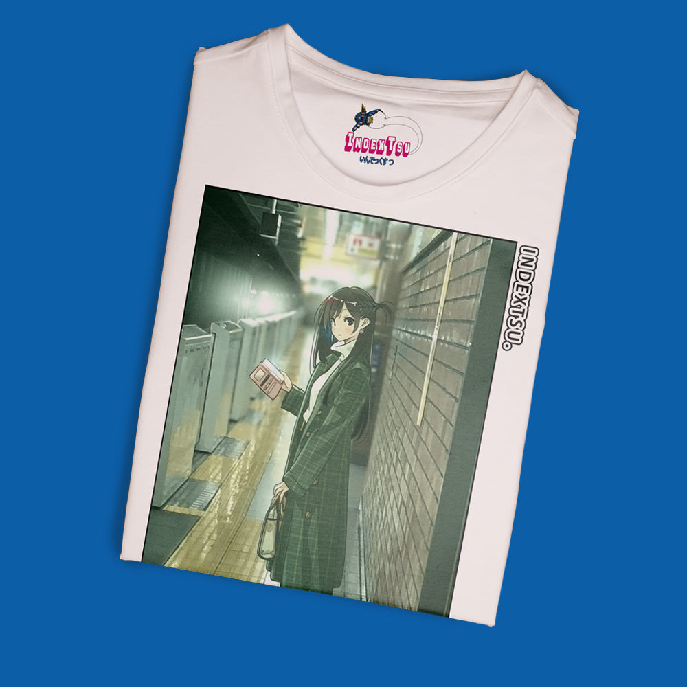 Playera IndexTsu Kuro Kanojo, Okarishimasu Chizuru Ichinose.