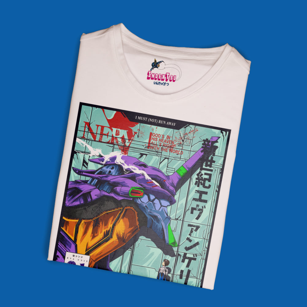 Playera IndexTsu Kuro Evangelion EVA 01