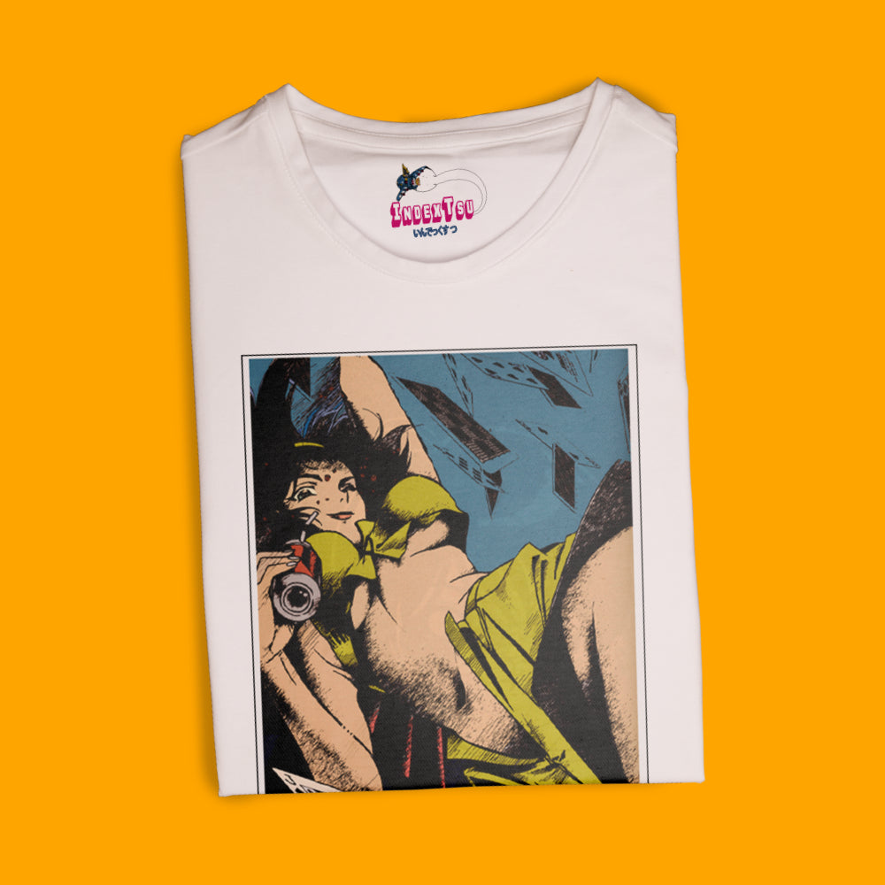 Playera IndexTsu Kuro Cowboy Bebop Faye