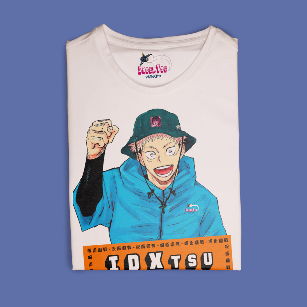 Playera IndexTsu Kuro Jujutsu Kaisen Itadori Yuji IDXTSU