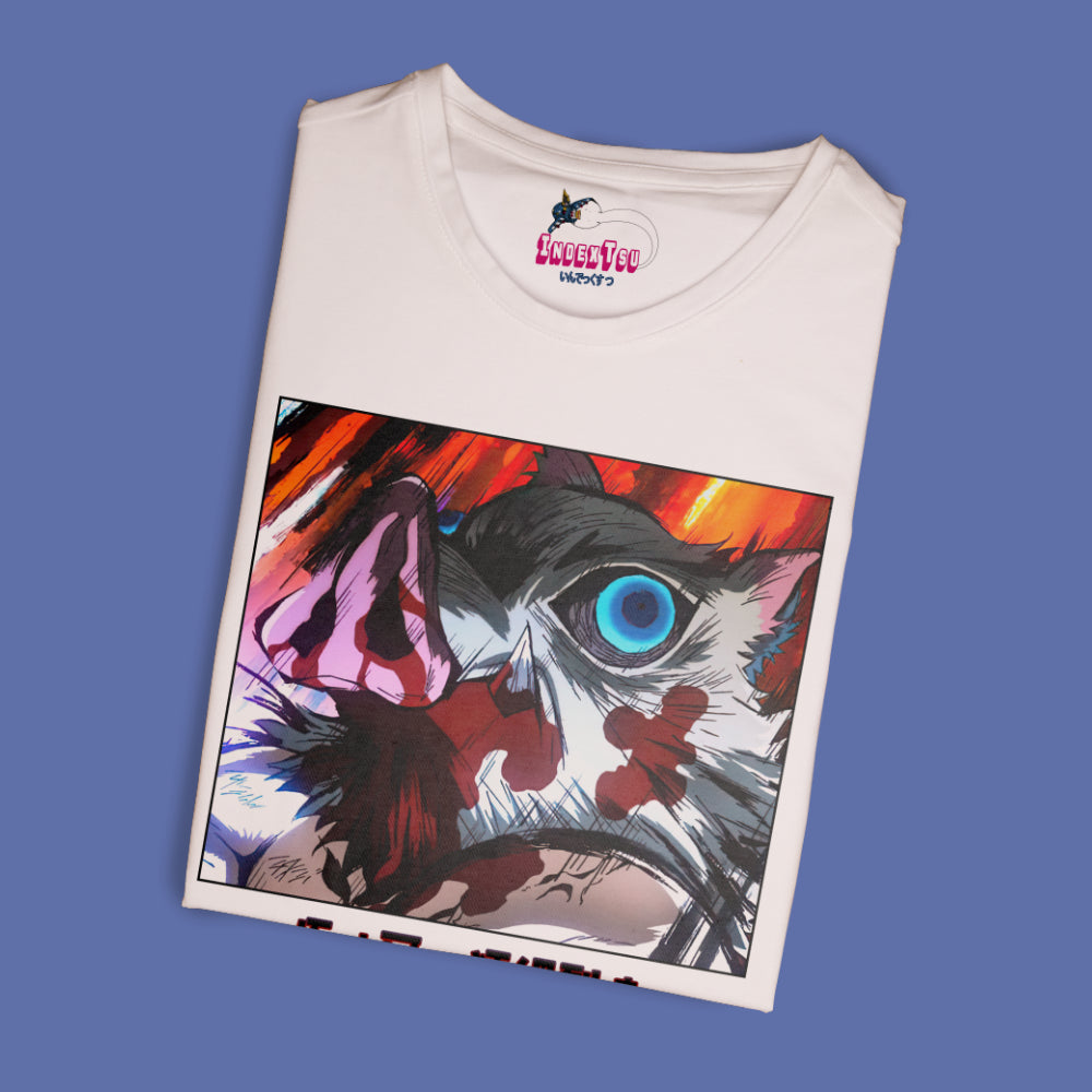 Playera IndexTsu Kuro Demon Slayer Inosuke Hashibira