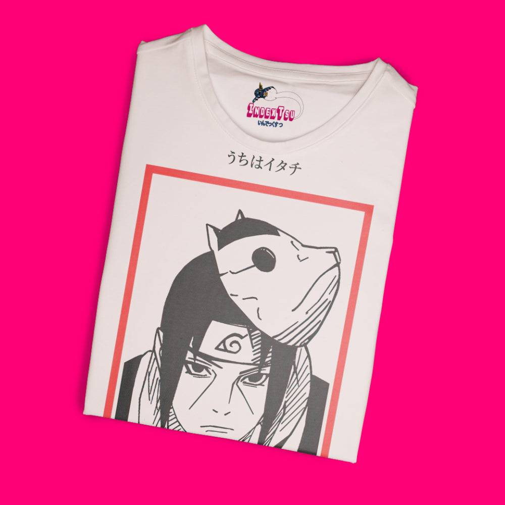 Playera IndexTsu Kuro Naruto Shippuden Itachi Uchiha ANBU