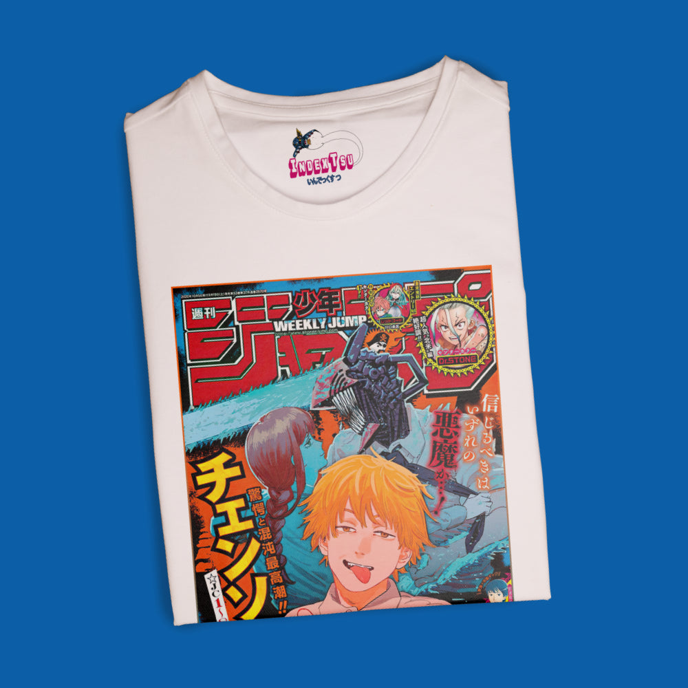 Playera IndexTsu Kuro Chainsaw man Shonnen