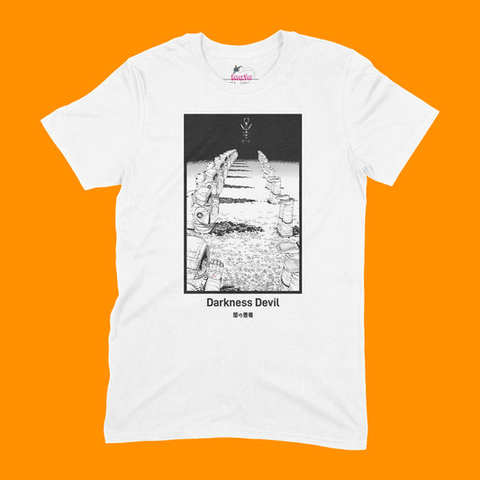 Playera Chainsaw man Demonio Oscuridad