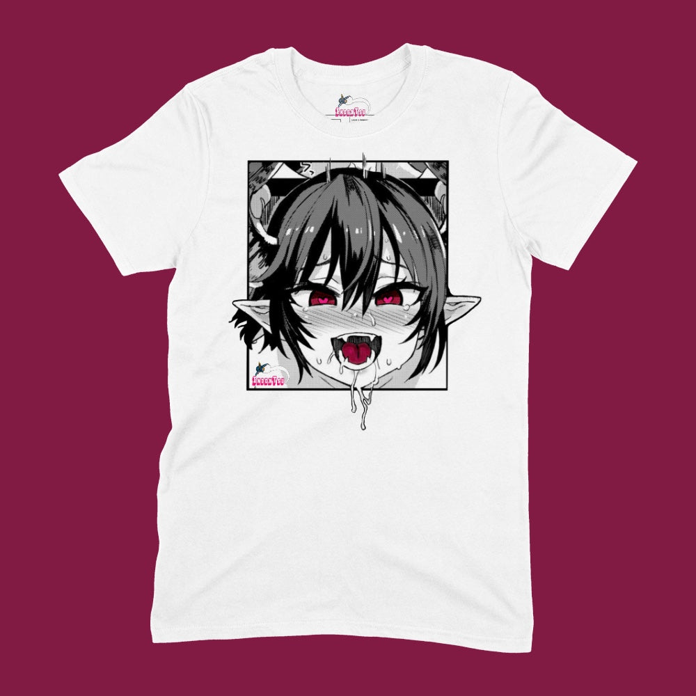 Playera IndexTsu Kuro FatalPulse Asanagi Elfo Ahegao