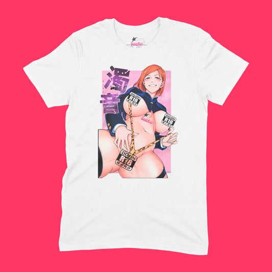 Playera IndexTsu Kuro Jujutsu Kaisen Nobara Kugisaki Doujin 50on! Alter