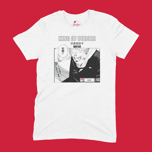 Playera IndexTsu Kuro Jujutsu Kaisen Sukuna Ryomen King Of Curses